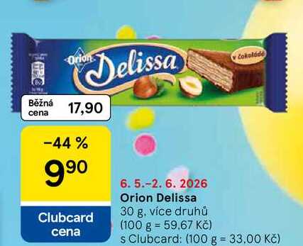 Orion Delissa, 30 g, více druhů  
