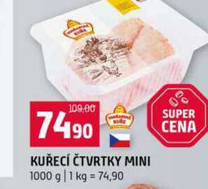 KUŘECÍ ČTVRTKY MINI 1000 g