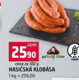 HASIČSKÁ KLOBÁSA 100g
