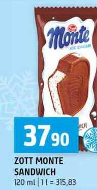 ZOTT MONTE SANDWICH 120 ml