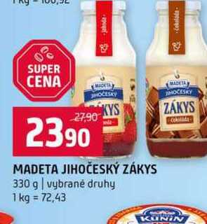 MADETA JIHOČESKÝ ZÁKYS 330 g vybrané druhy