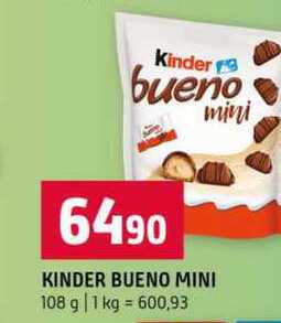 KINDER BUENO MINI 108 g