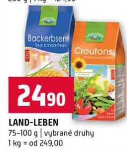 LAND-LEBEN 75-100 g vybrané druhy