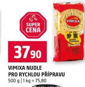 VIMIXA NUDLE PRO RYCHLOU PŘÍPRAVU 500 g