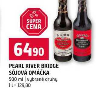 PEARL RIVER BRIDGE SÓJOVÁ OMÁČKA 500 ml vybrané druhy