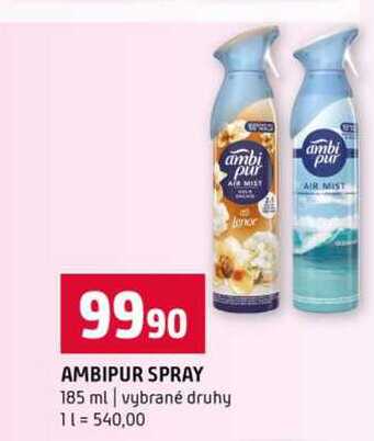 AMBIPUR SPRAY 185 ml vybrané druhy Terno