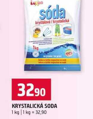 KRYSTALICKÁ SODA 1 kg Terno
