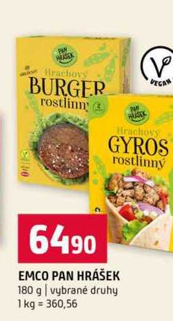EMCO PAN HRÁŠEK 180 g vybrané druhy
