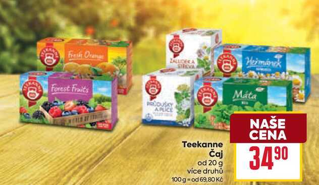 Teekanne Čaj od 20 g