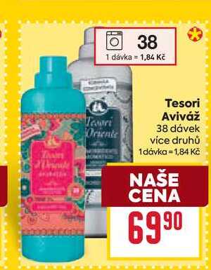 Tesori Aviváž 38 dávek BILLA