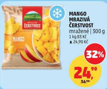 MANGO MRAZIVÁ ČERSTVOST mražené, 300 g