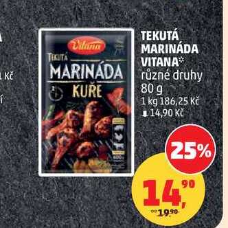 TEKUTÁ MARINÁDA VITANA, 80 g