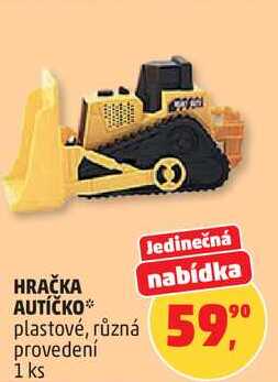 HRAČKA AUTÍČKO plastové, různá provedení, 1 ks Penny Market