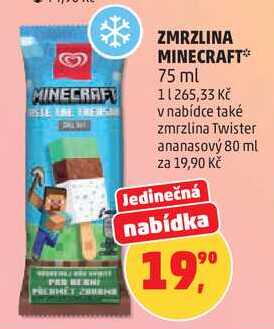 ZMRZLINA MINECRAFT, 75 ml