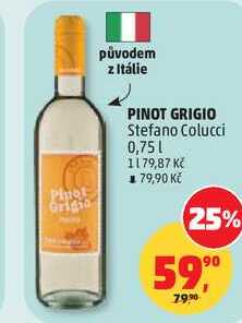 PINOT GRIGIO Stefano Colucci, 0,75 l