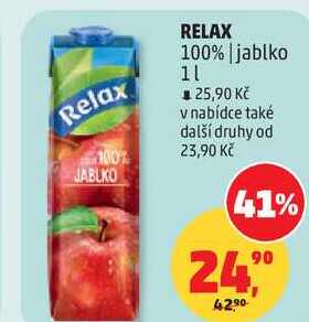 RELAX 100% jablko, 1 l