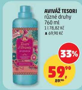 AVIVÁŽ TESORI různé druhy, 760 ml Penny Market
