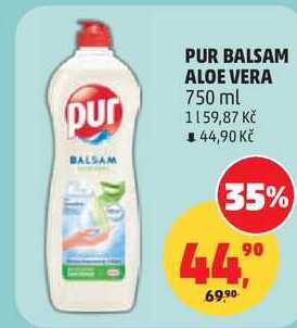 PUR BALSAM ALOE VERA, 750 ml Penny Market