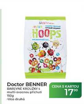 Doctor BENNER BAREVNÉ KROUŽKY S multi-ovocnou příchutí 150g