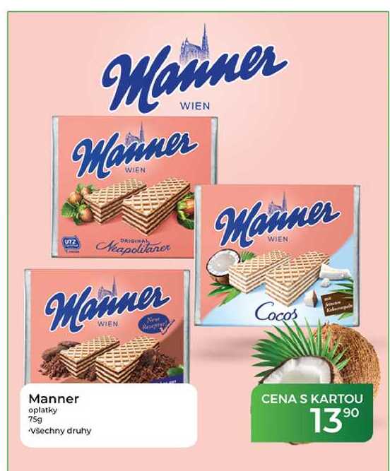 Manner oplatky 75g
