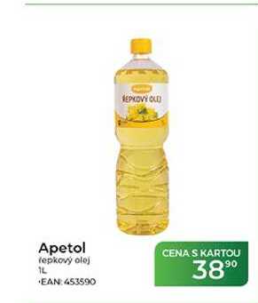 Apetol lepkový olej 1L 