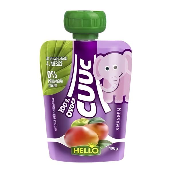 Hello Cuuc 100% ovocná kapsička s mangem Košík.cz