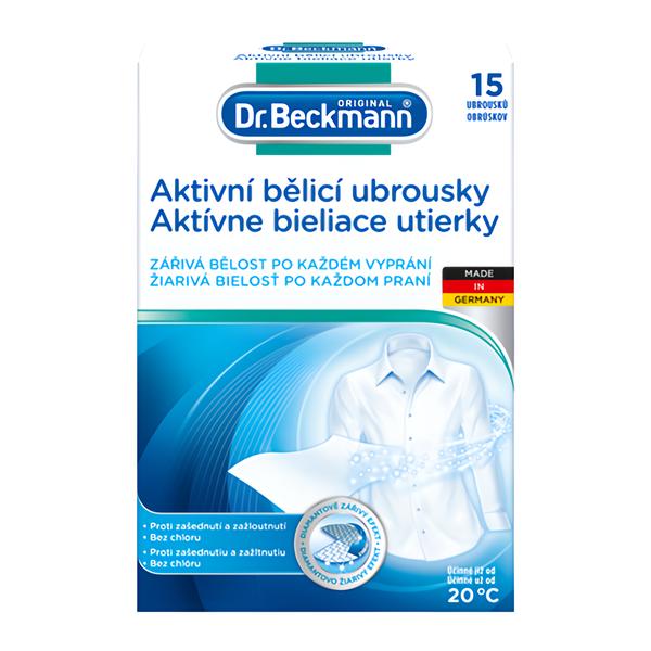 Dr. Beckmann Aktivní bělicí ubrousky Košík.cz