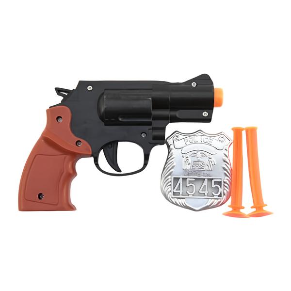 Teddies Policejní pistole s odznakem a přísavkami Košík.cz
