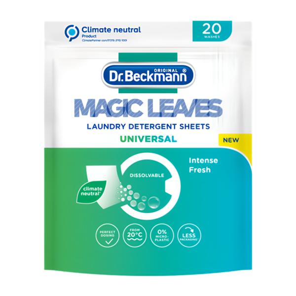 Dr. Beckmann Prací ubrousky Magic Leaves Universal Intense Fresh Košík.cz