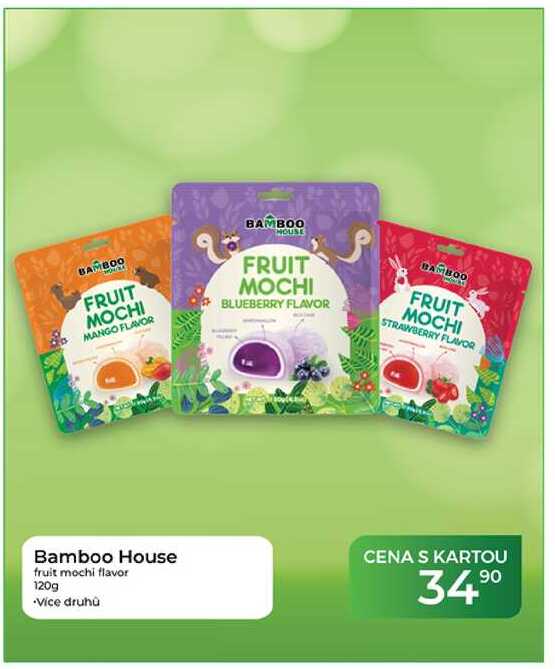 Bamboo House fruit mochi flavor 120g