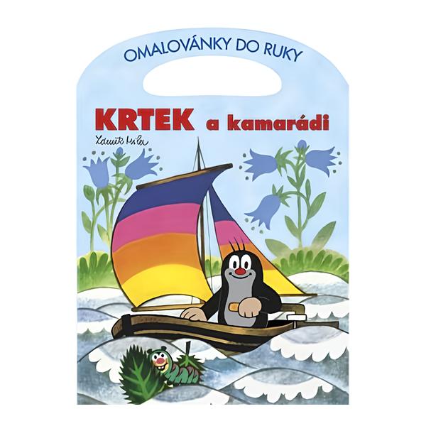 Akim Omalovánky do ruky A4 - Krtek a kamarádi Košík.cz