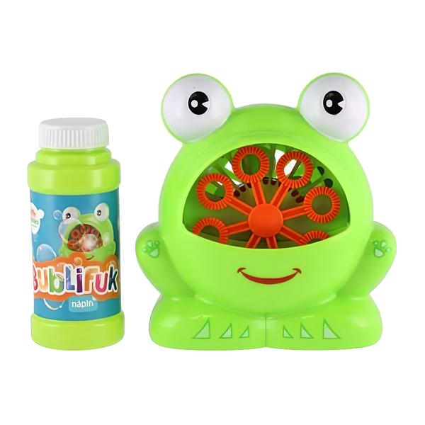 Teddies Bublifuk stroj žába Košík.cz