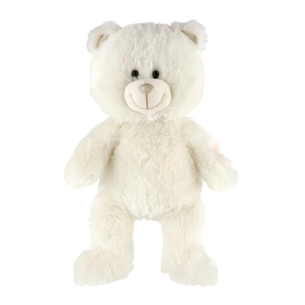 Teddies Snílek medvěd bílý plyš 40cm Košík.cz