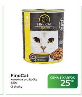 FineCat konzerva pro kočky 830 g