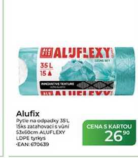 Alufix Pytle na odpadky 3SL 15ks zatahovaci s vůni 53x60cm