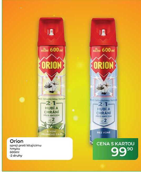 Orion spreji proti létajícímu hmyzu 600ml  