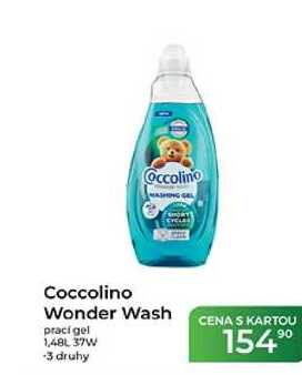 Coccolino Wonder Wash prací gel 1,48L 37W Tamda Foods