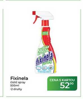 Fixinela čistič spray 500ml