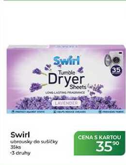 Swirl ubrousky do sušičky 35ks