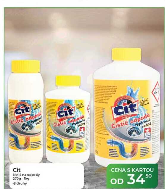 Cit čistič na odpady 270g - 1kg