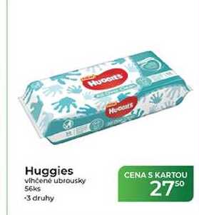 Huggies vlhčené ubrousky 56ks 