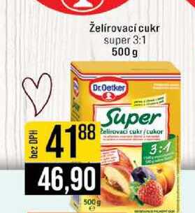 Želírovací cukr super 3:1 500 g 