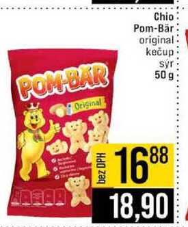 Chio Pom-Bär original kečup syr 50 g