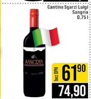 Cantine Sgarzi Luigi Sangria 0.75l