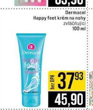 Dermacol Happy feet krém na nohy zvláčňující 100 ml