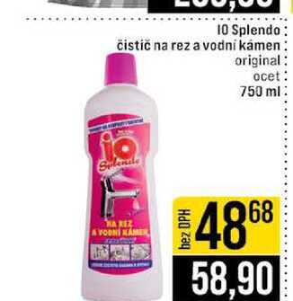 Io Splendo čistič na rez a vodní kámen original ocet 750 ml JIP