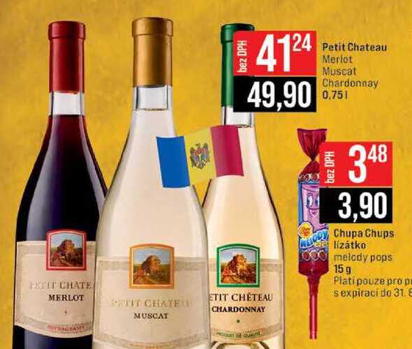 Petit Chateau Merlot Muscat Chardonnay 0,75l