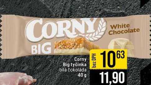 Corny Big tyčinka bila čokoláda 40 g