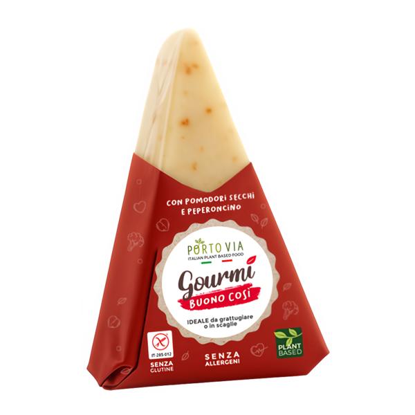 Gourmi Rostlinný tvrdý bloček italského stylu s příchutí chilli
