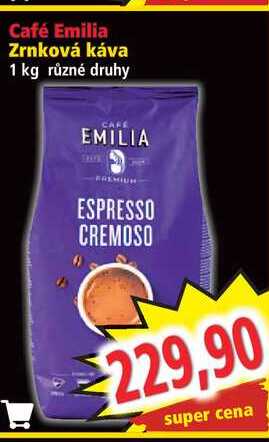 Café Emilia Zrnková káva, 1 kg